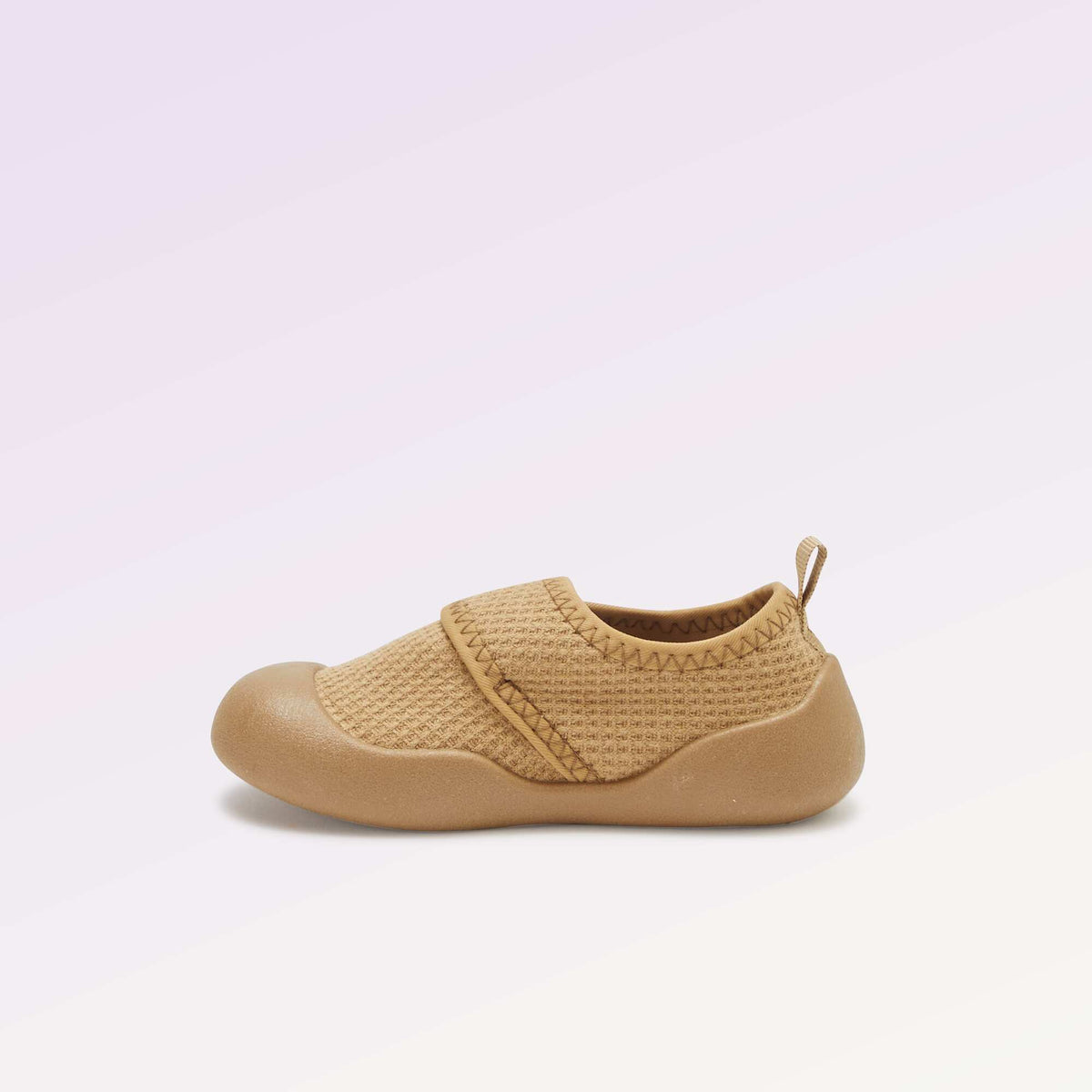 Chaussons motricité 3 '1ers pas' - Kitchoun MARRON