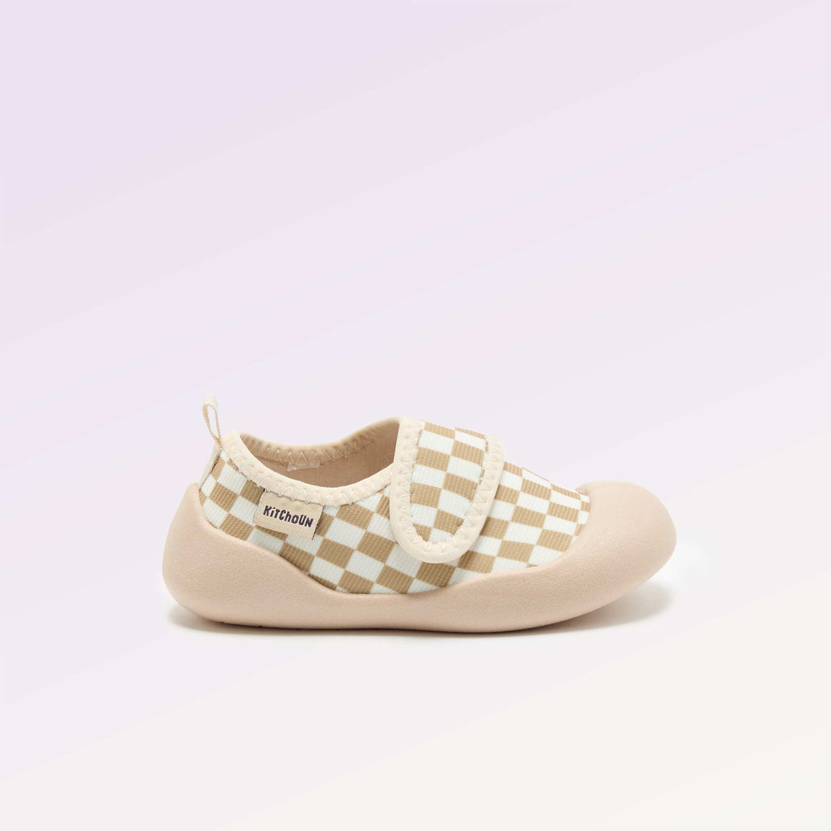 Chaussons motricité 3 '1ers pas' - Kitchoun BEIGE