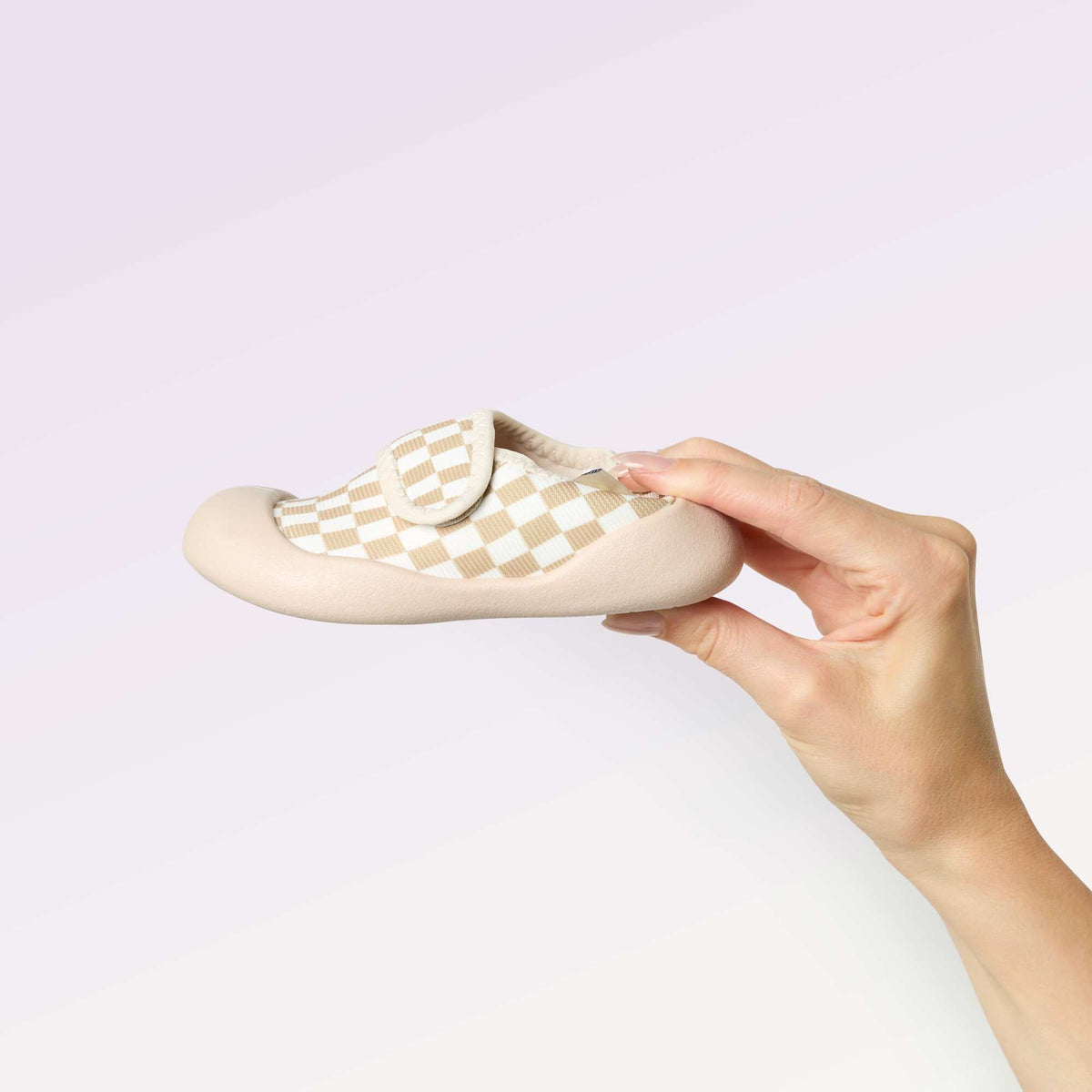 Chaussons motricité 3 '1ers pas' - Kitchoun BEIGE