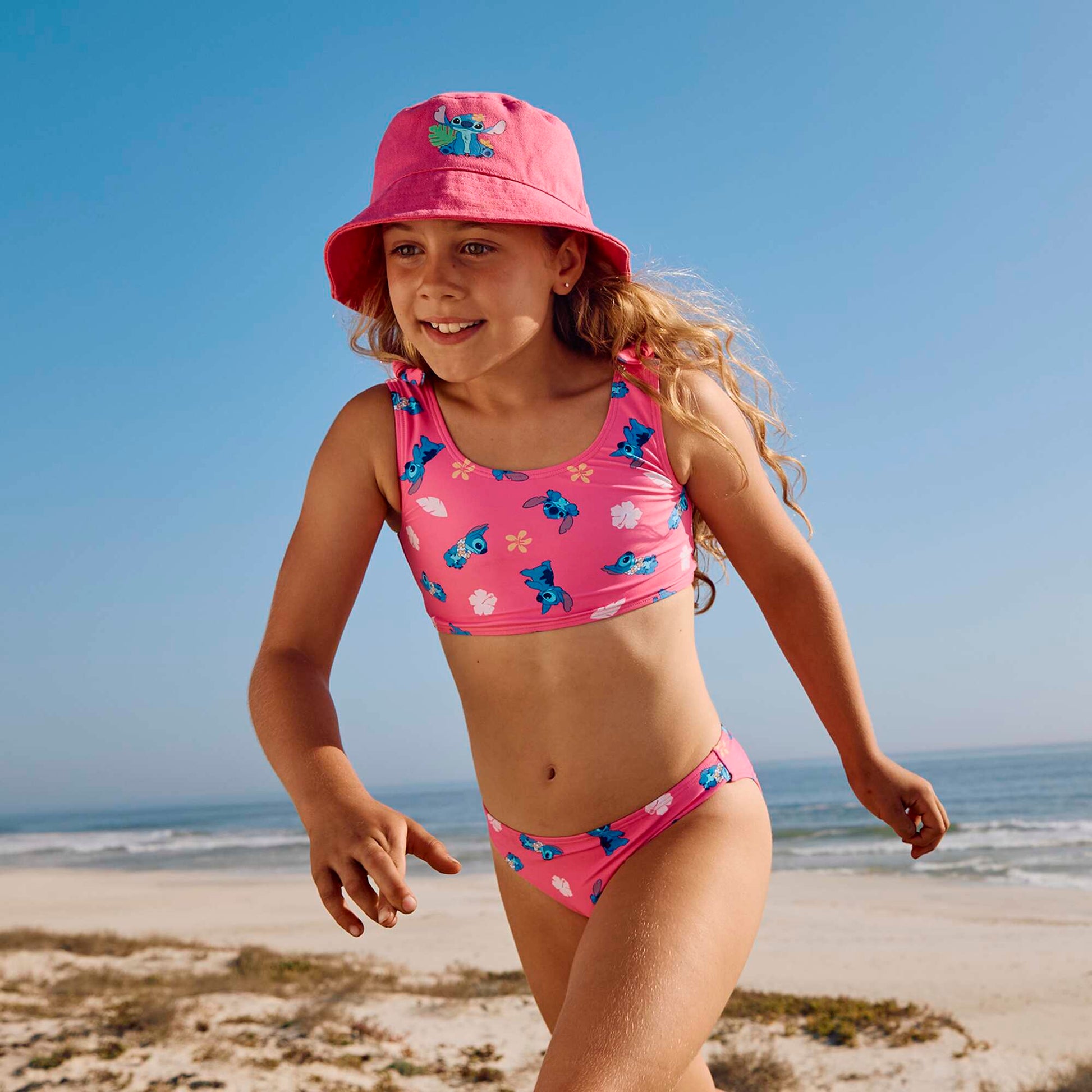 Maillot de bain avec nœuds 'Stitch' 'Disney' - 2 pièces ROSE