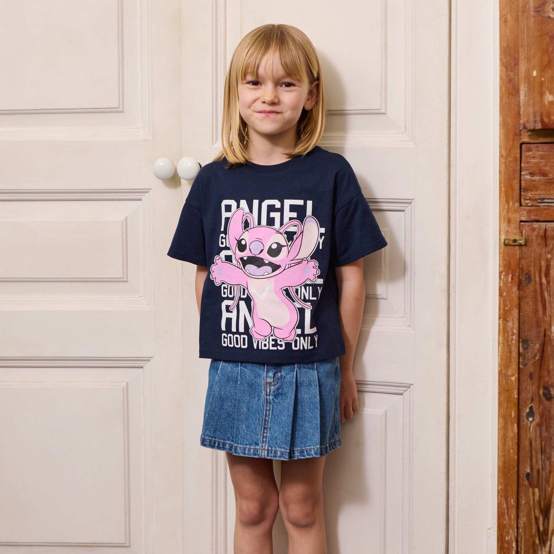 T-shirt 'Disney' à manches courtes NOIR