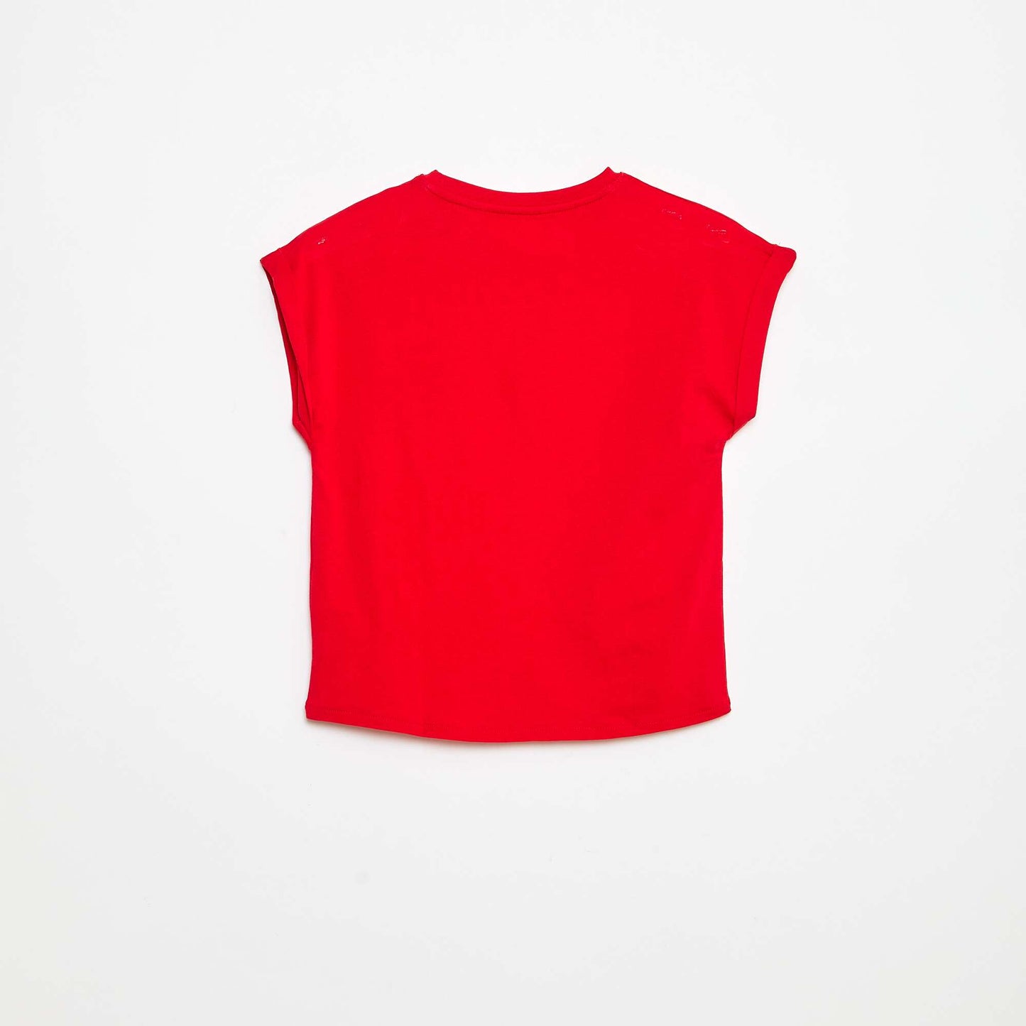 T-shirt imprimé 'Noël' en coton ROUGE