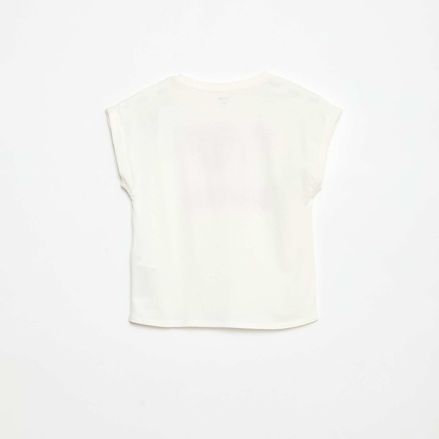 T-shirt imprimé 'Noël' en coton BEIGE