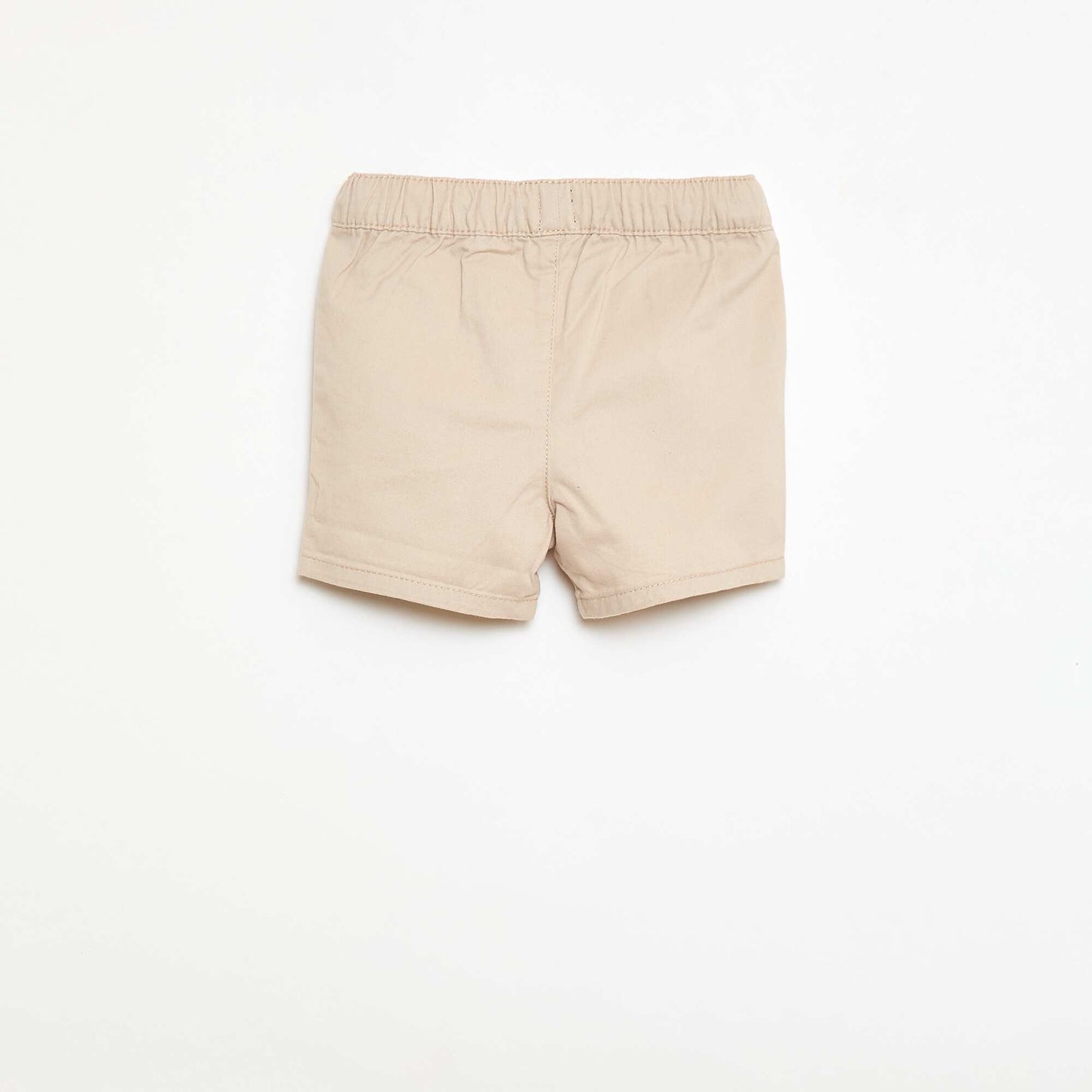 Short chino en twill BEIGE