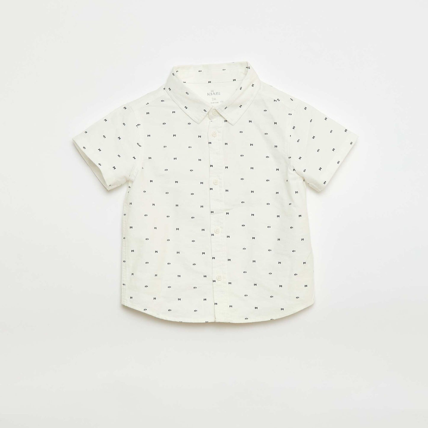 Ensemble chemise + short - 2 pièces BLANC/VERT