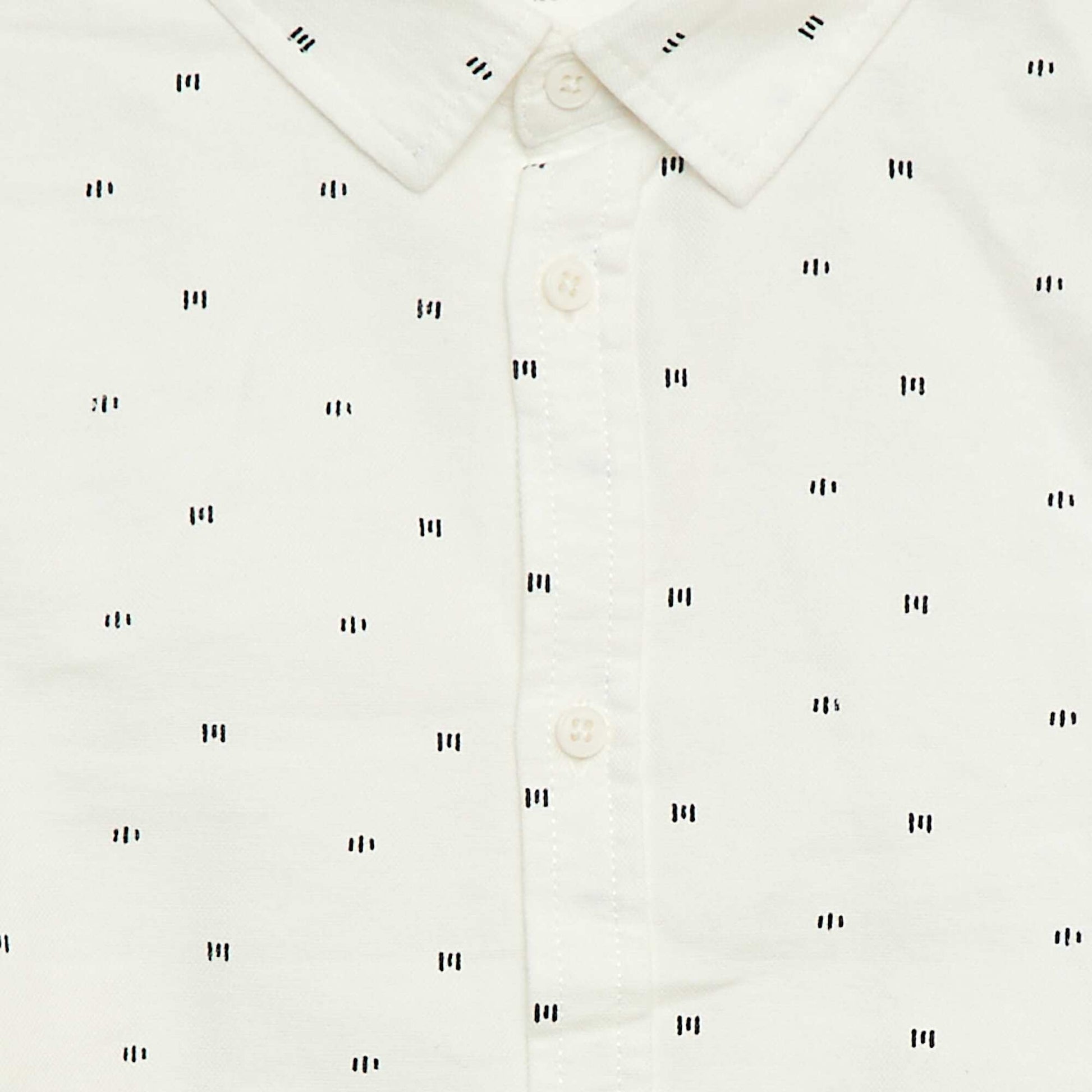 Ensemble chemise + short - 2 pièces BLANC/VERT