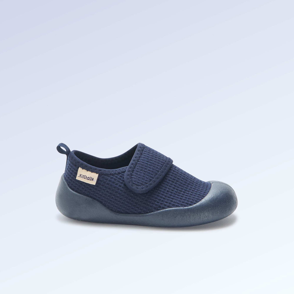 Chaussons motricité 4 'marcher' - Kitchoun BLEU
