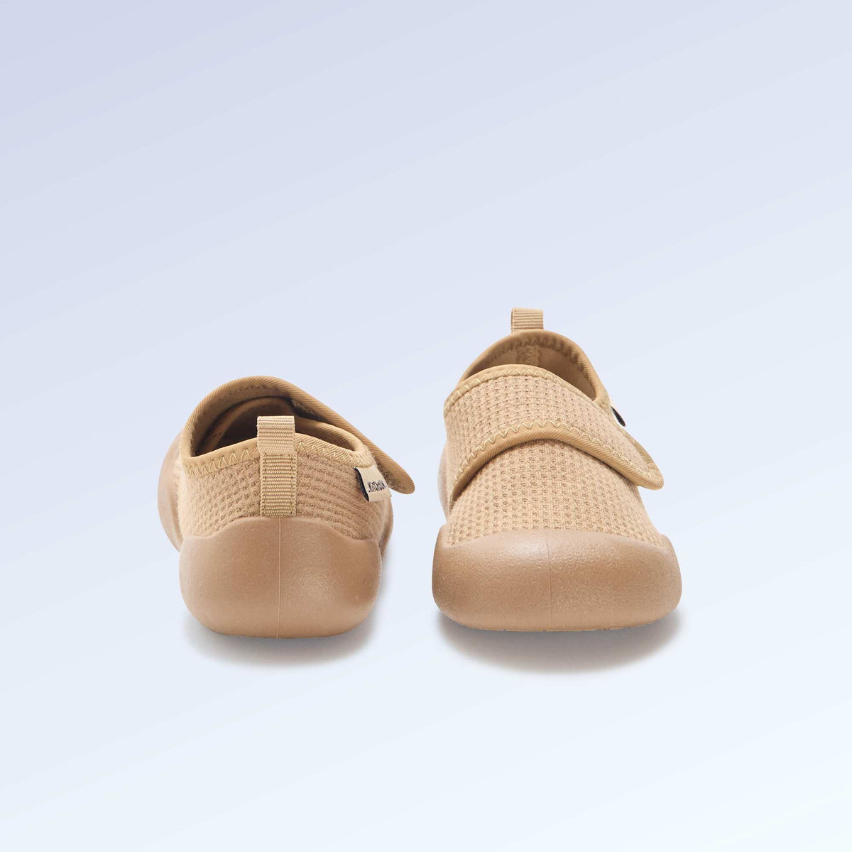 Chaussons motricité 4 'marcher' - Kitchoun MARRON