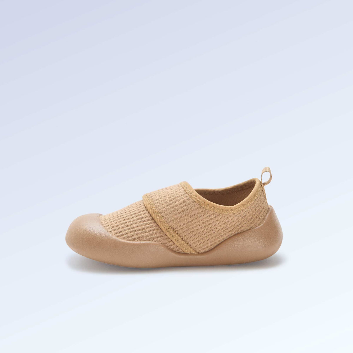 Chaussons motricité 4 'marcher' - Kitchoun MARRON