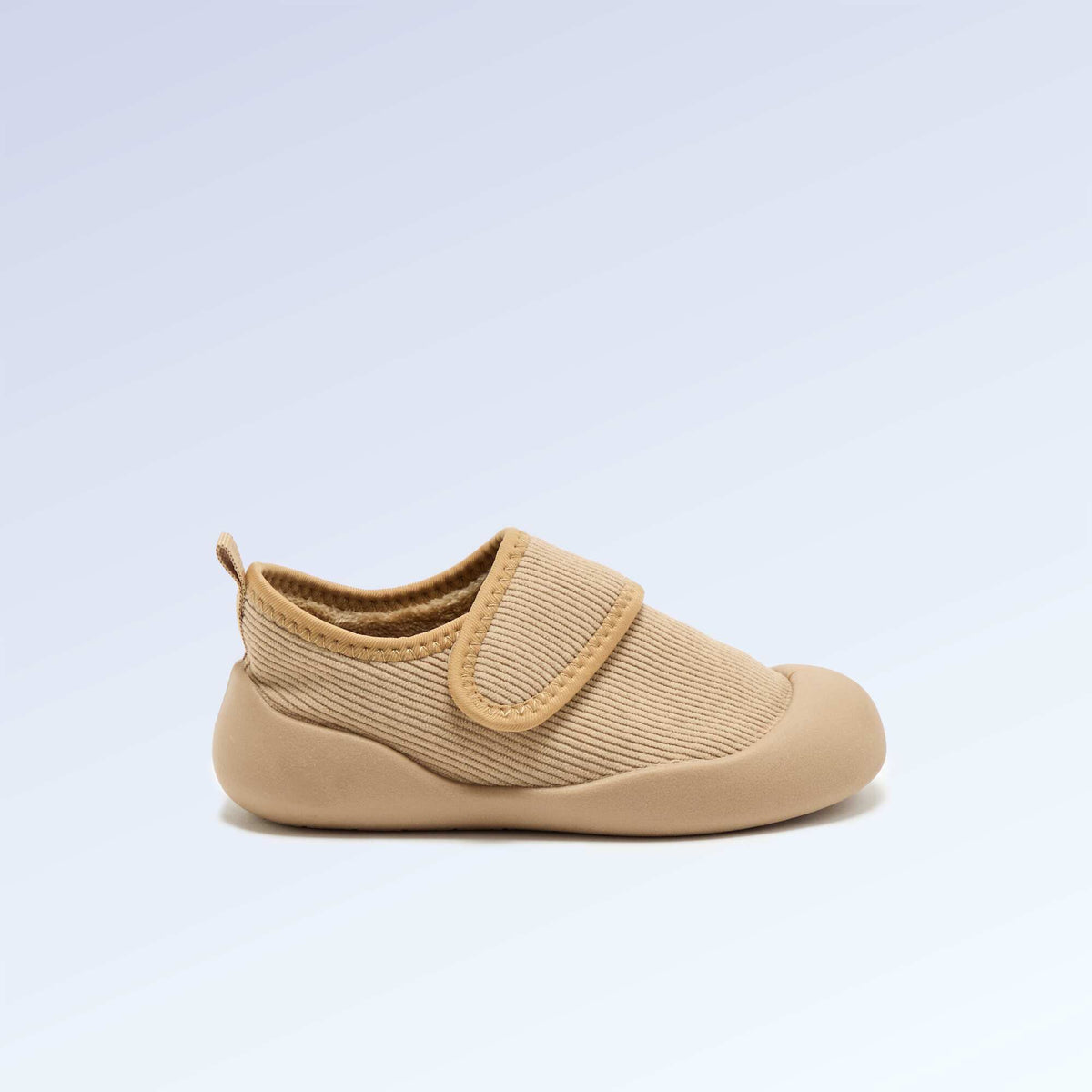 Chaussons 'Kitchoun' souples fourrés barefoot BEIGE
