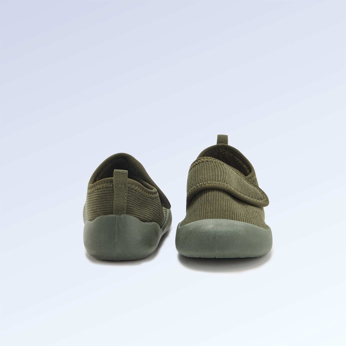 Chaussons 'Kitchoun' souples fourrés barefoot KAKI