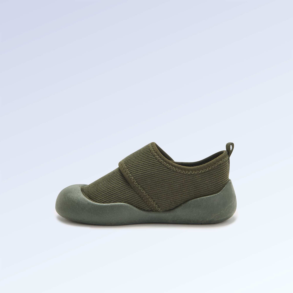 Chaussons 'Kitchoun' souples fourrés barefoot KAKI
