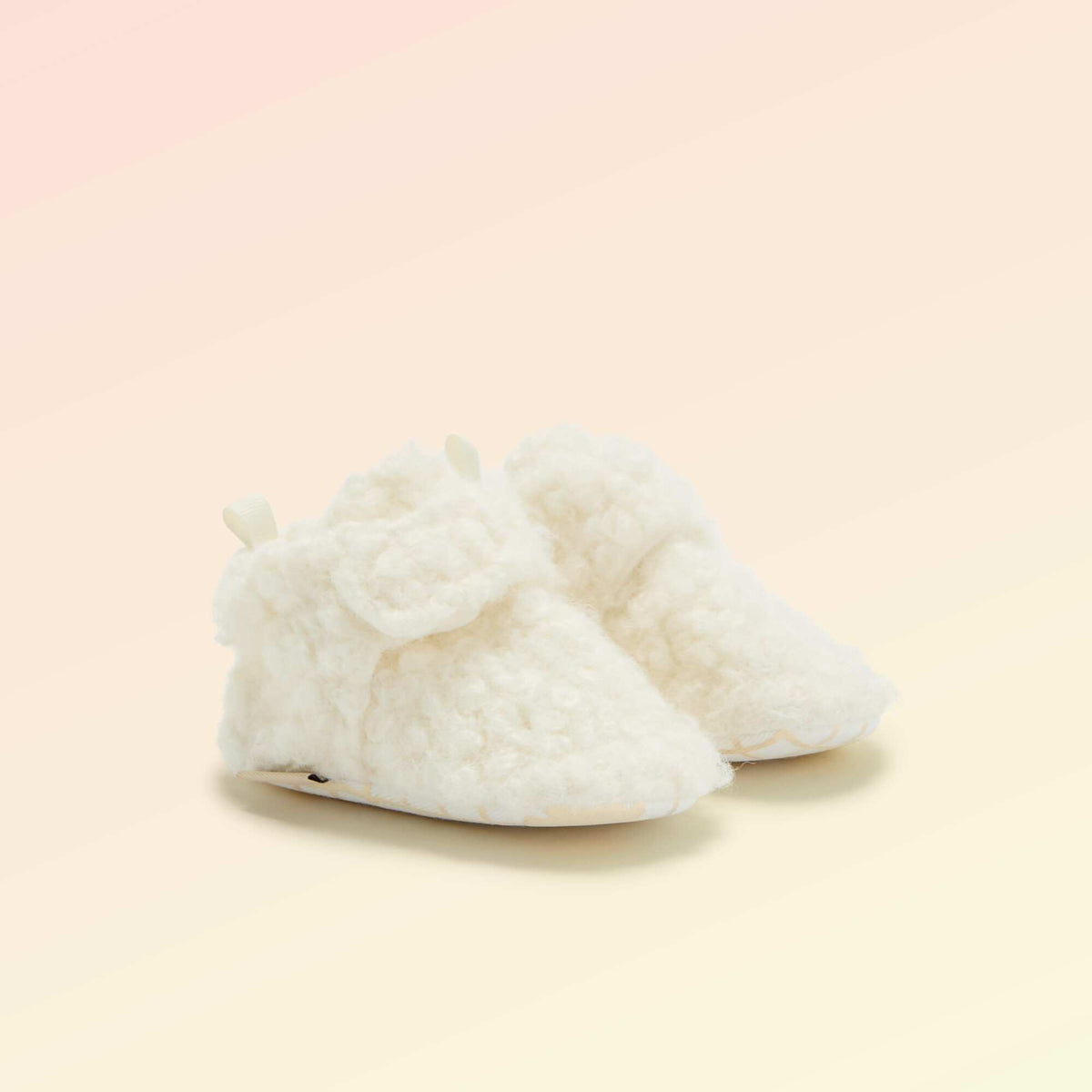 Chaussons montants effet moutonné - 'Kitchoun' BEIGE