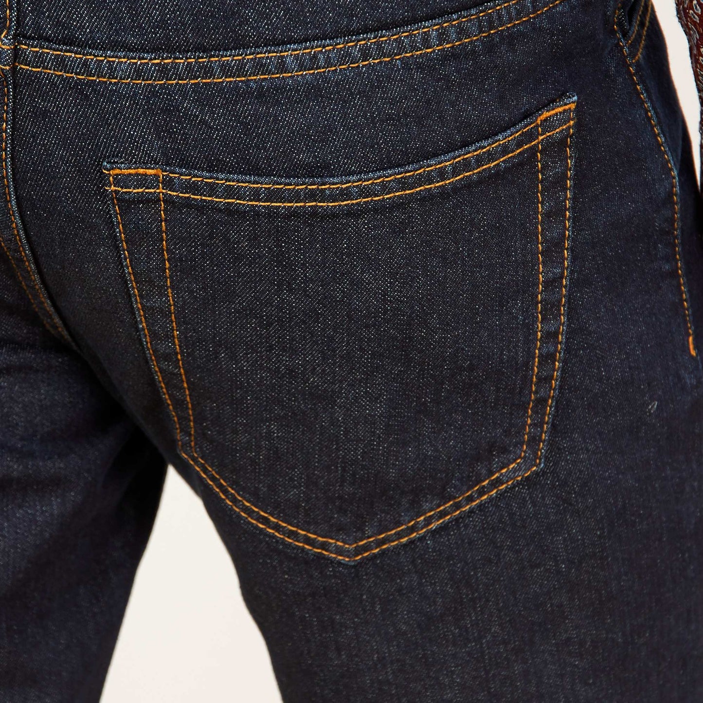 Jean regular brut L32 BLEU