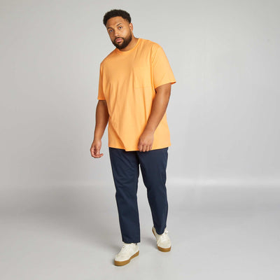 Chino slim - L32 BLEU MARINE