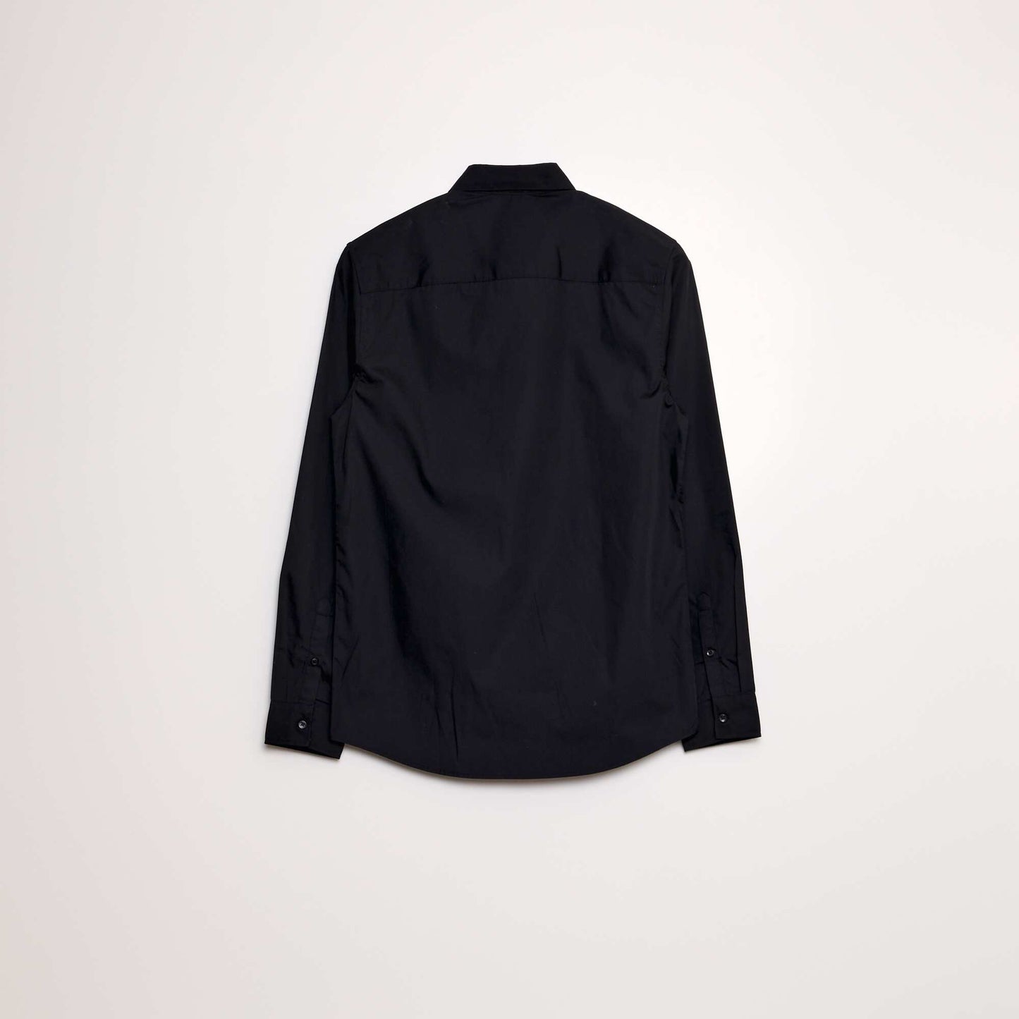 Chemise droite NOIR