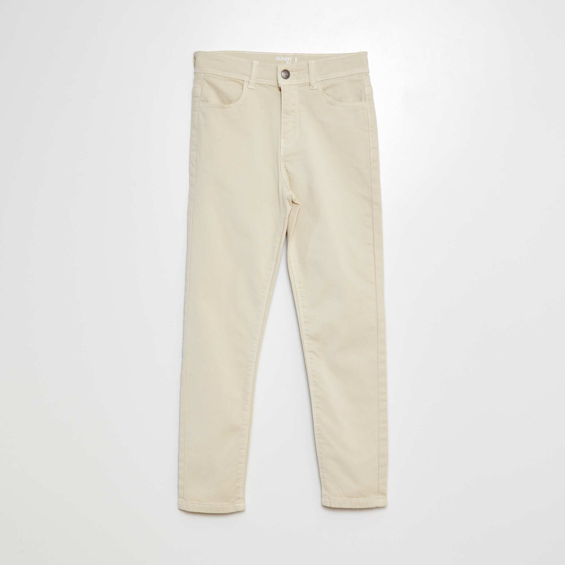 Jean skinny 5 poches BLANC