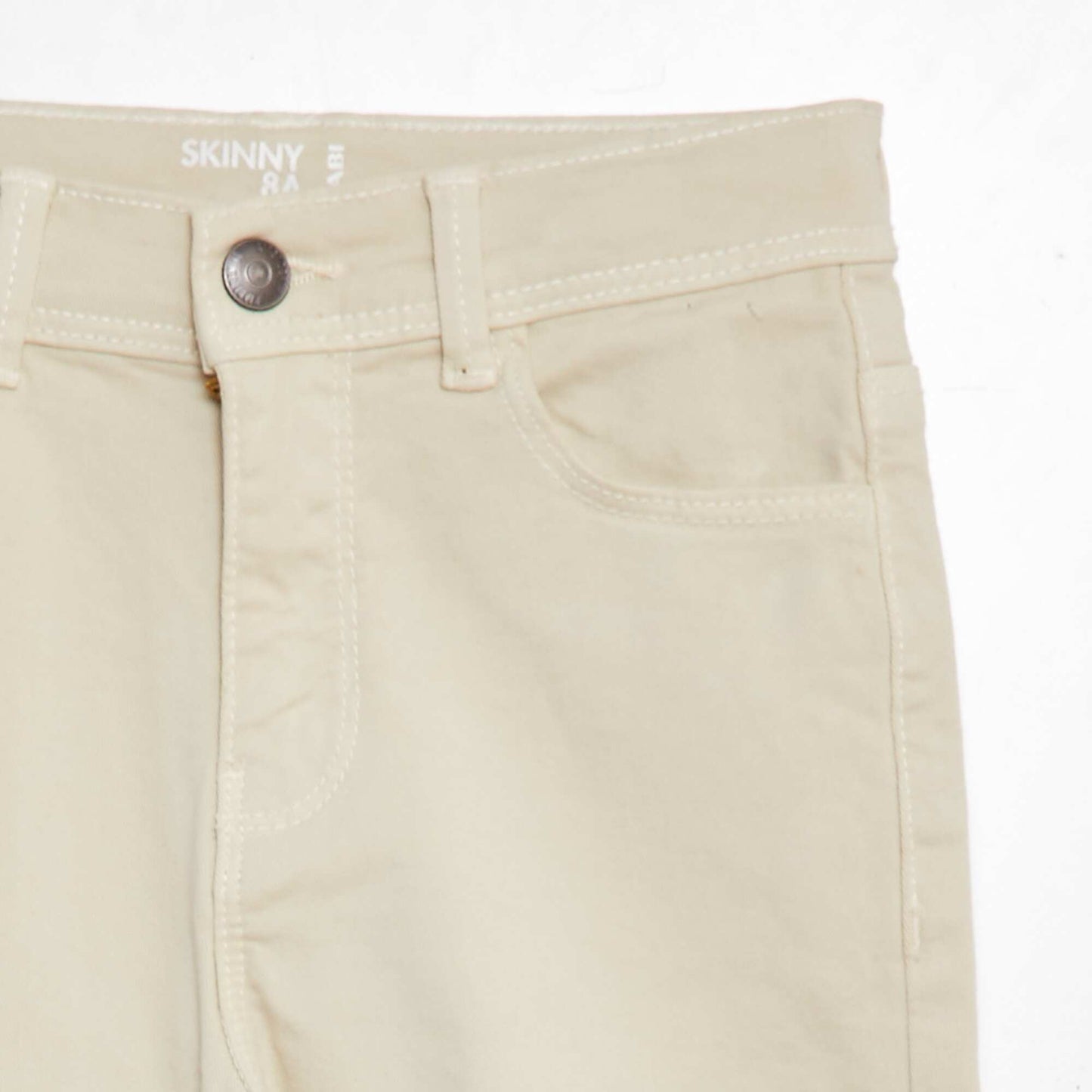 Jean skinny 5 poches BLANC