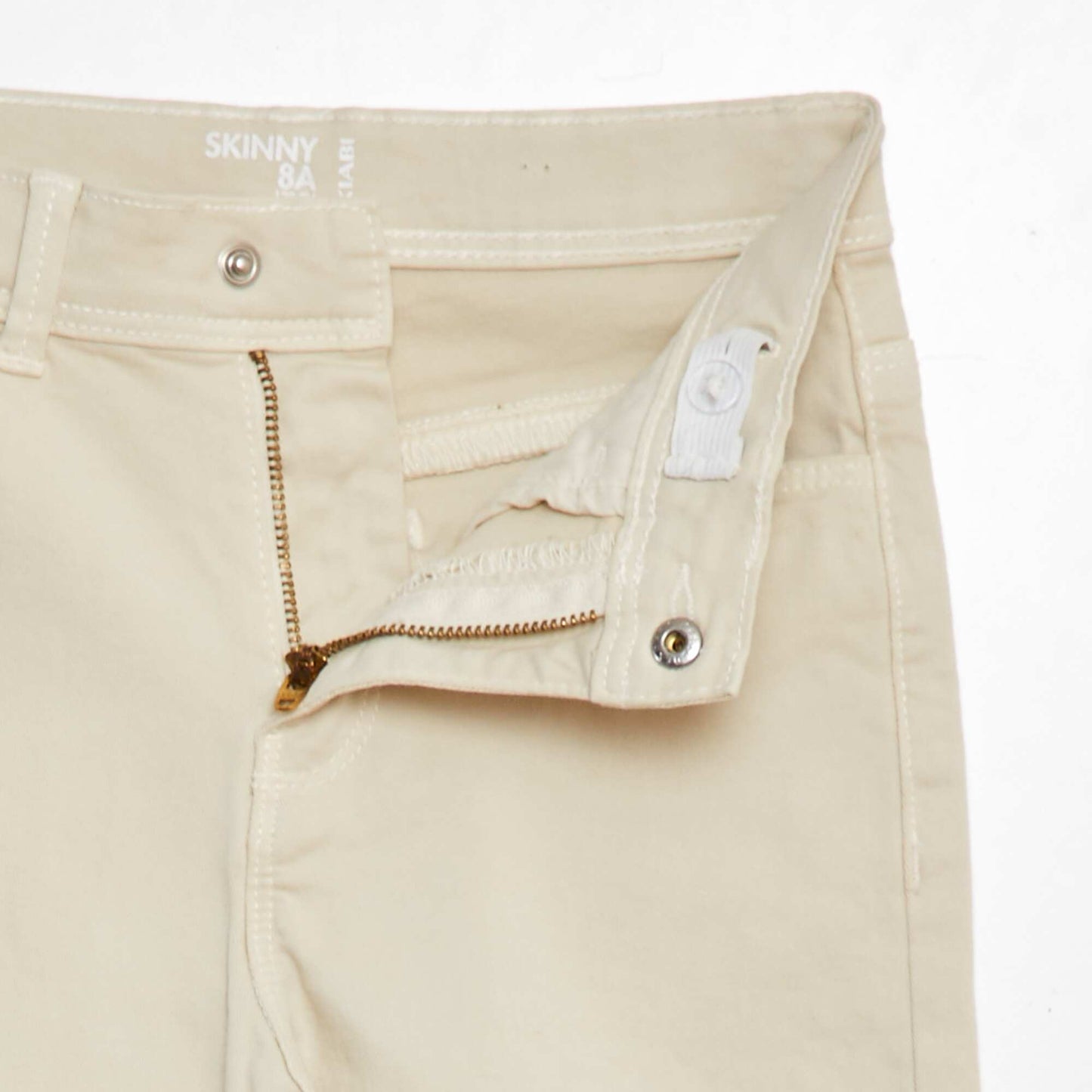 Jean skinny 5 poches BLANC