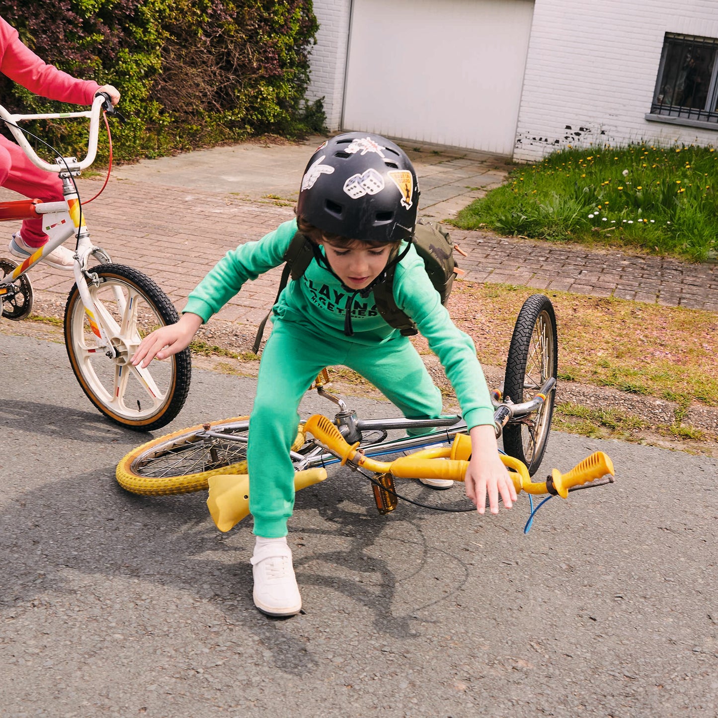 Pantalon de jogging en molleton Vert