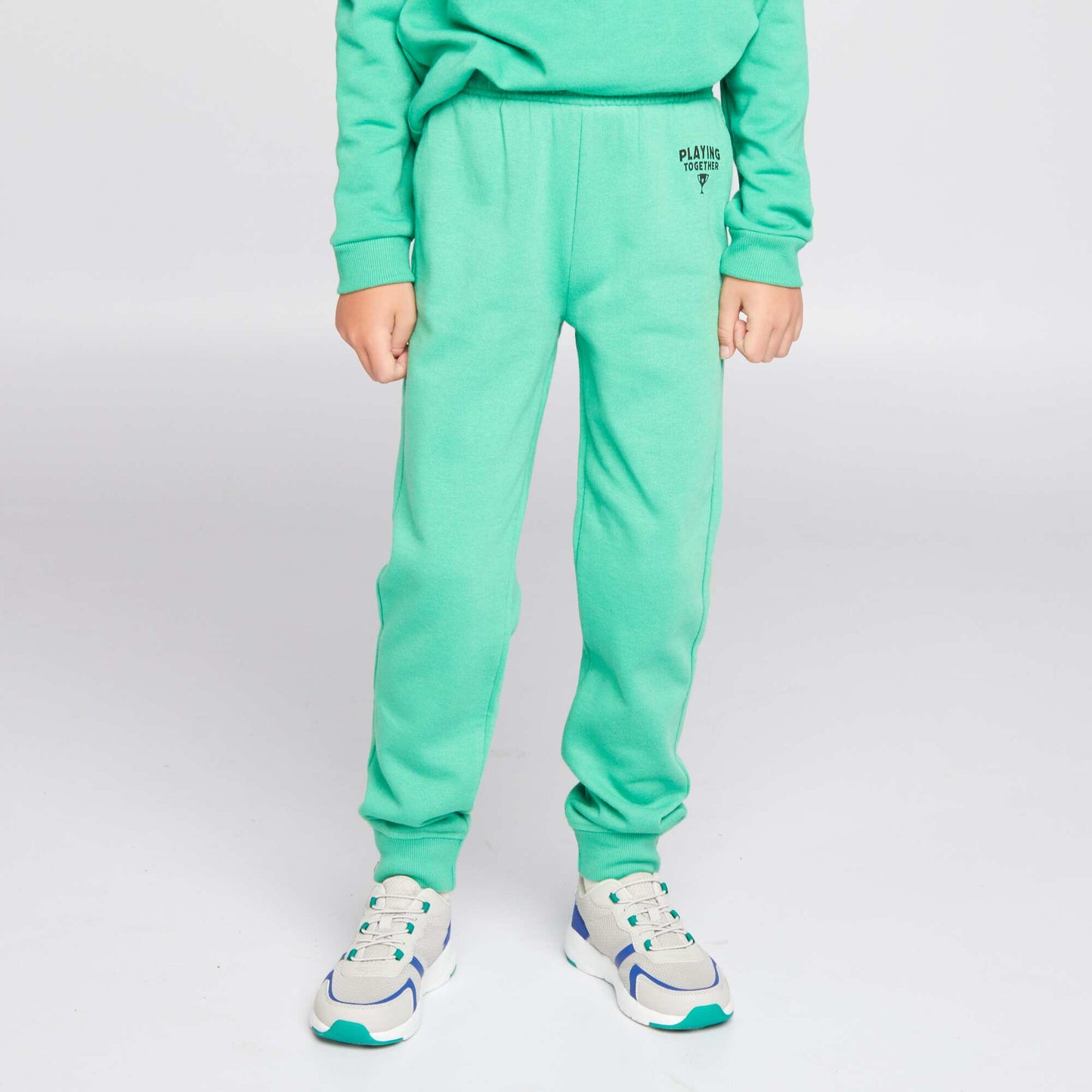 Pantalon de jogging en molleton Vert