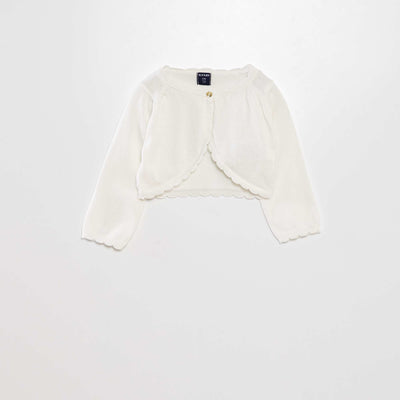 Boléro blanc