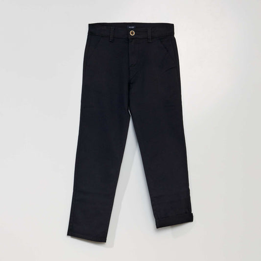 Pantalon chino Noir