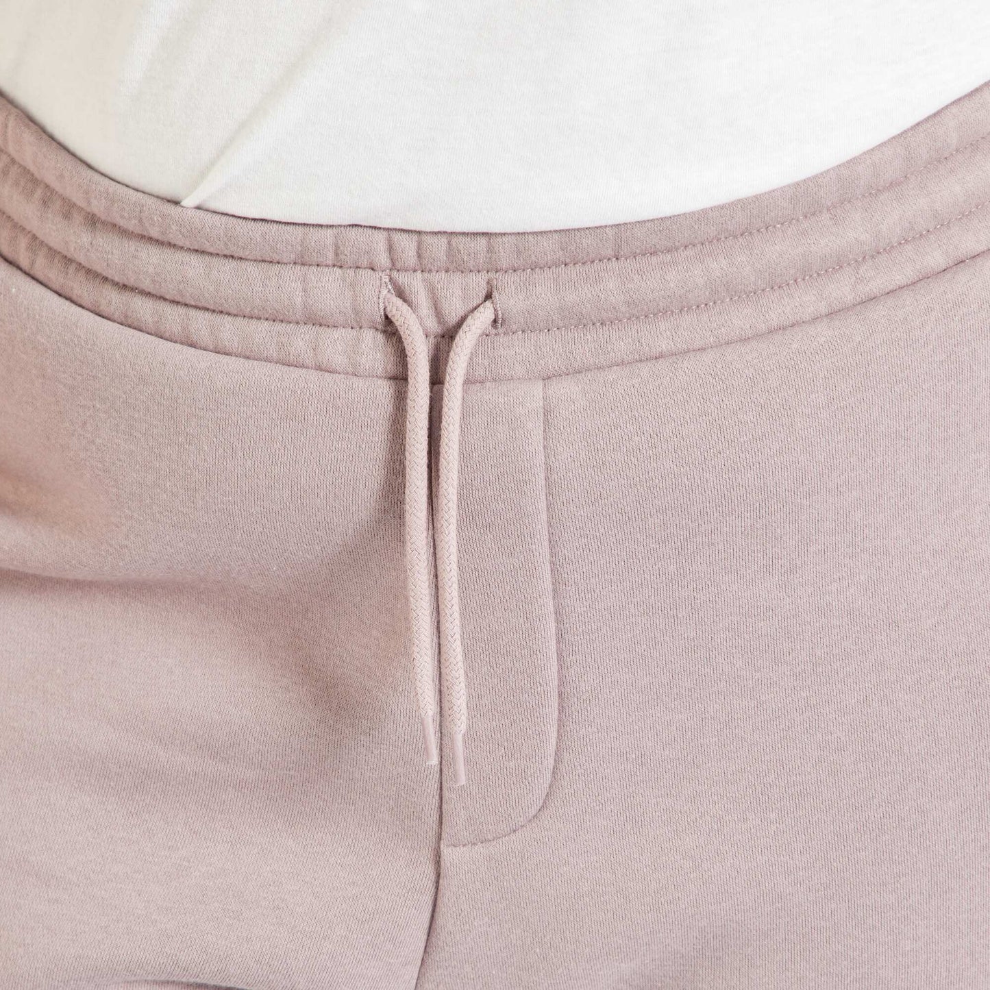 Pantalon de jogging en molleton rose grisé