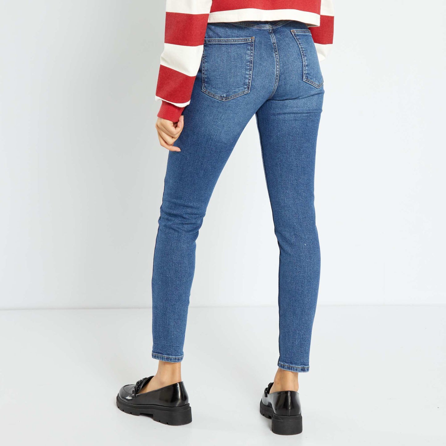 Jean skinny - 5 poches Brut