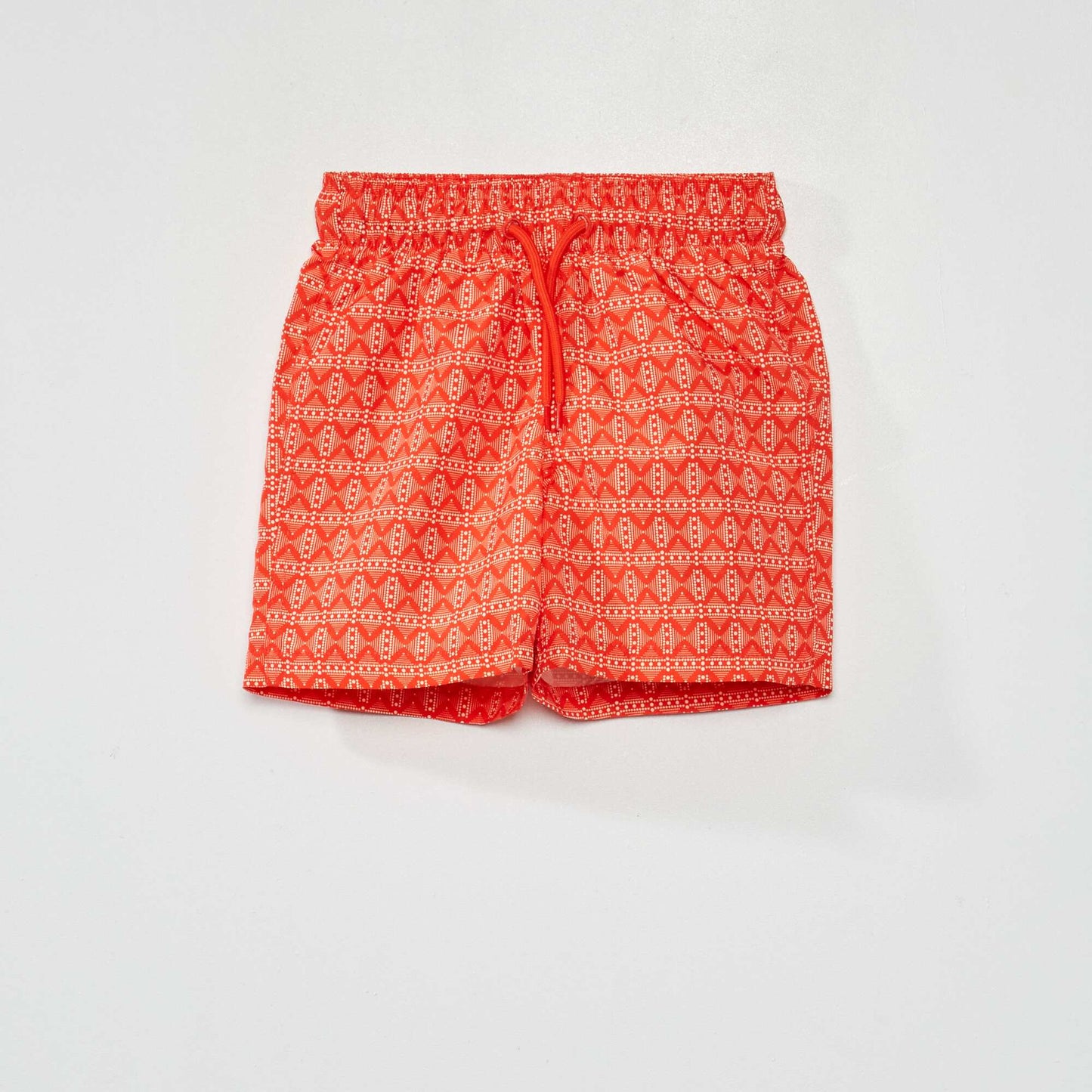 Short de bain Rouge