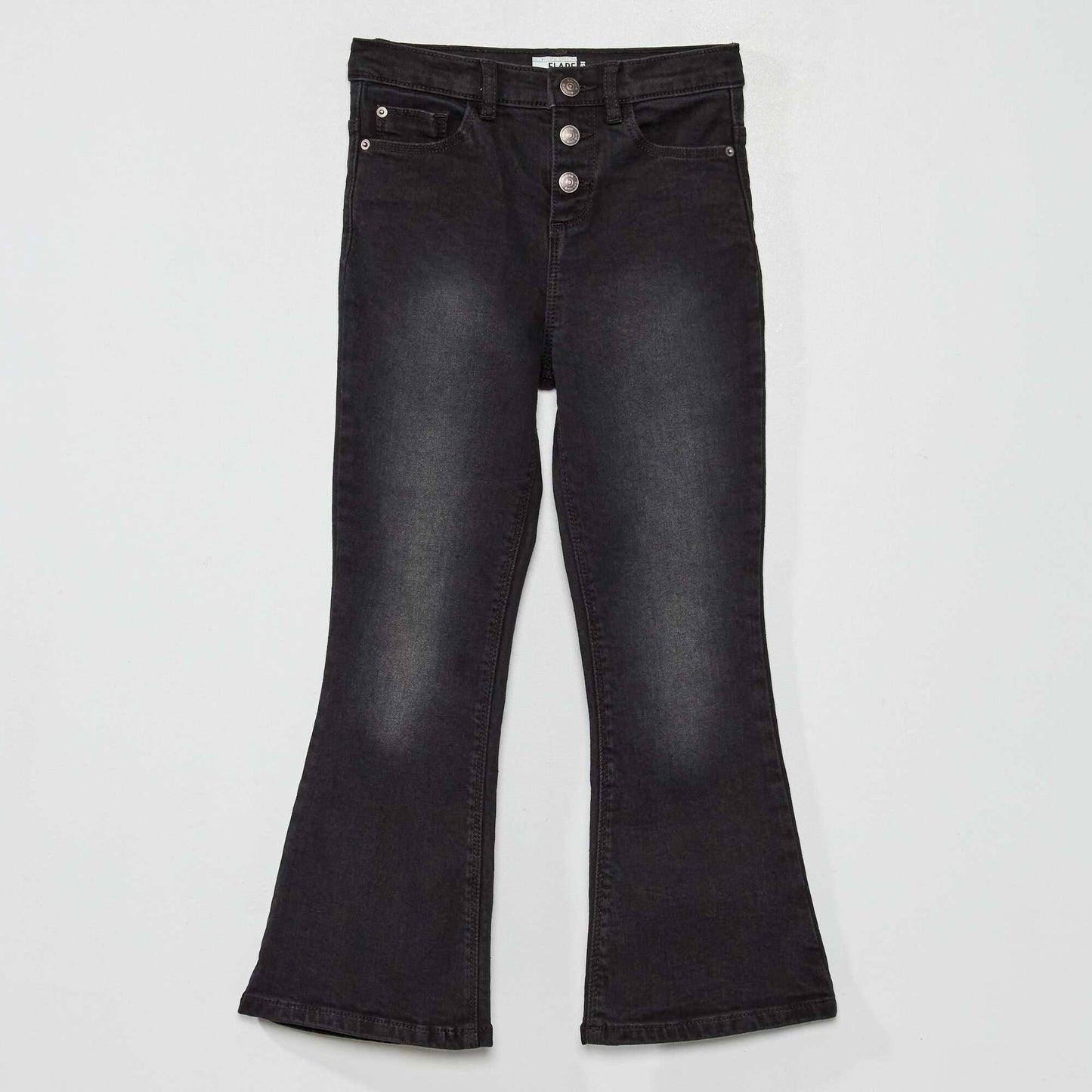 Jean flare/bootcut taille haute Noir