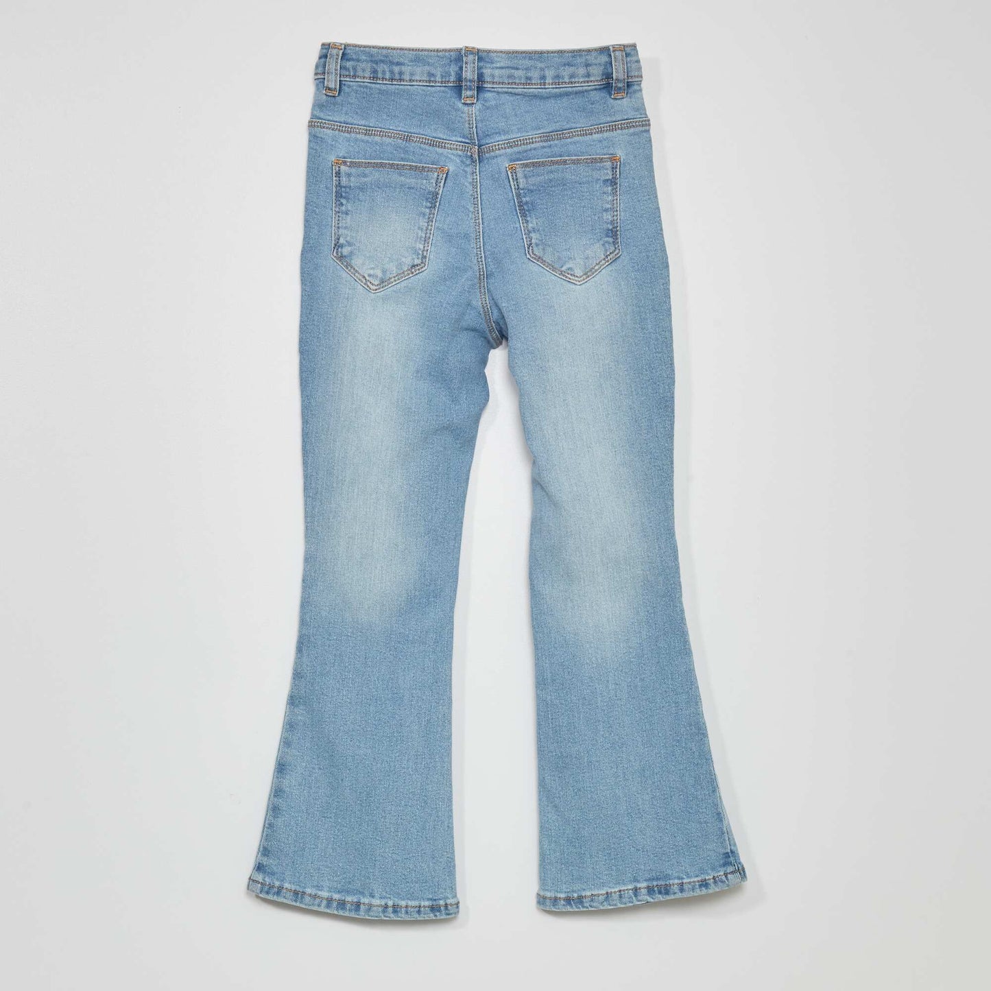 Jean flare/bootcut taille haute Bleu