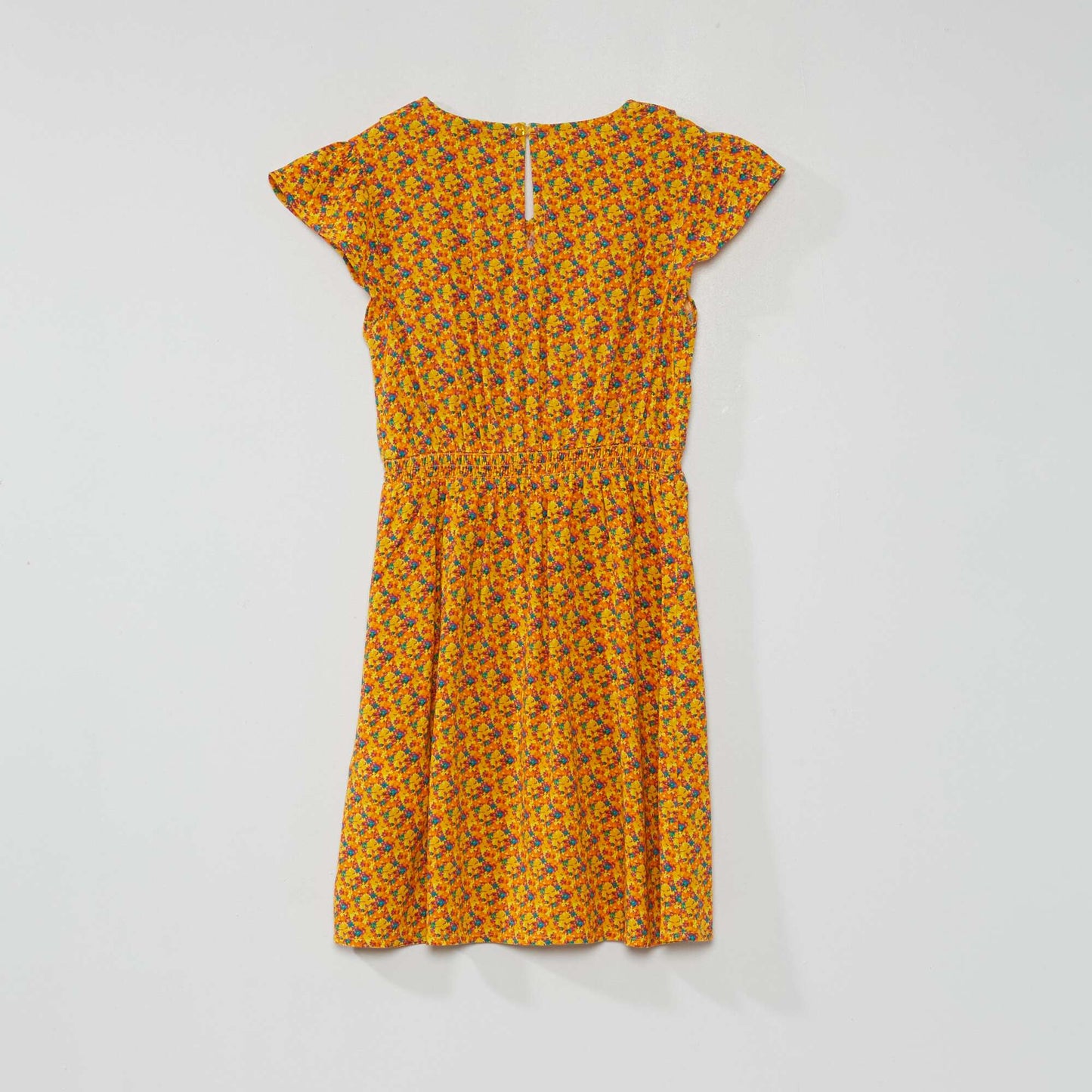 Robe fleurie Orange