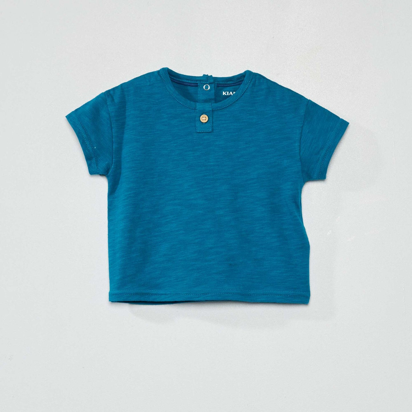 Ensemble salopette + t-shirt Bleu