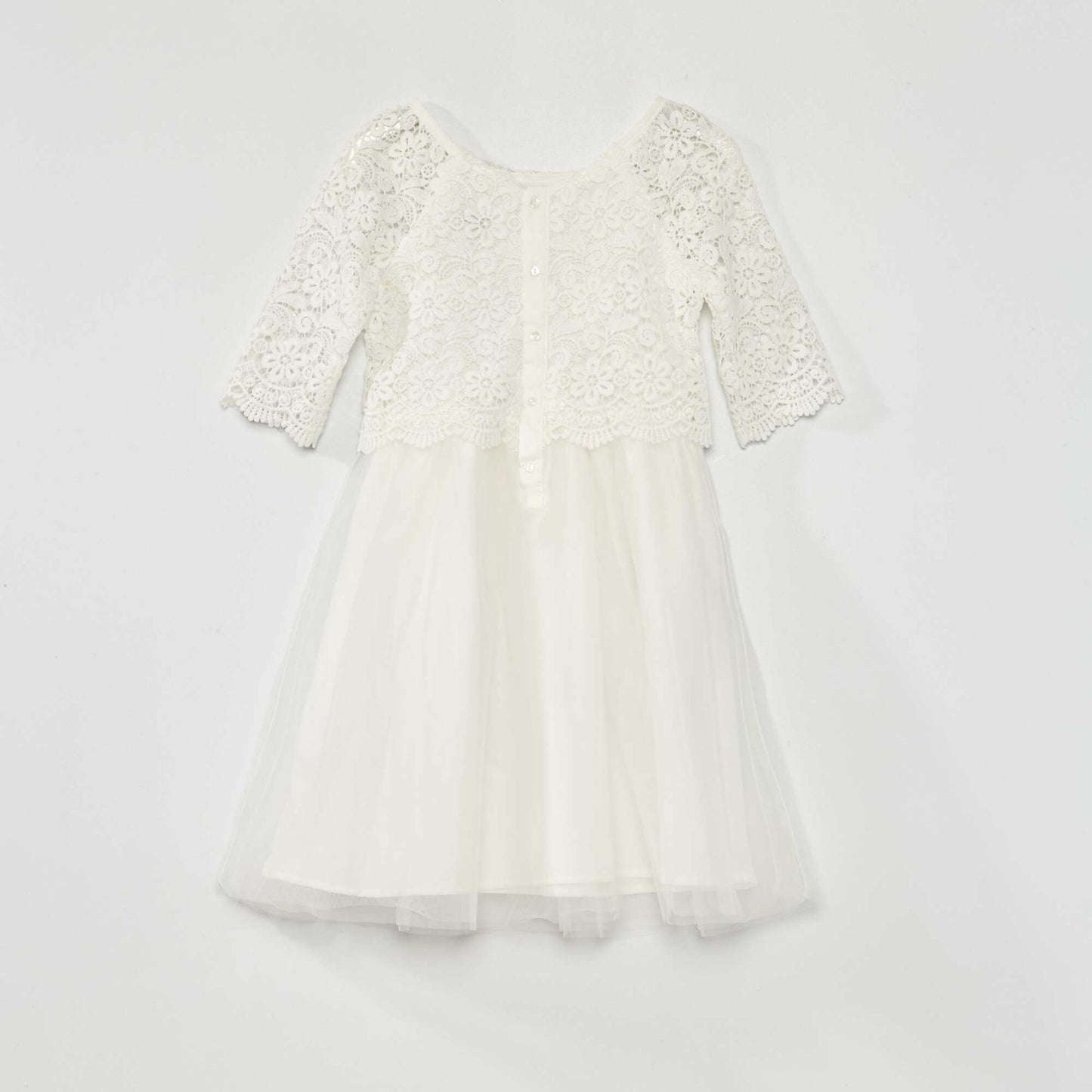 Robe de cérémonie blanc