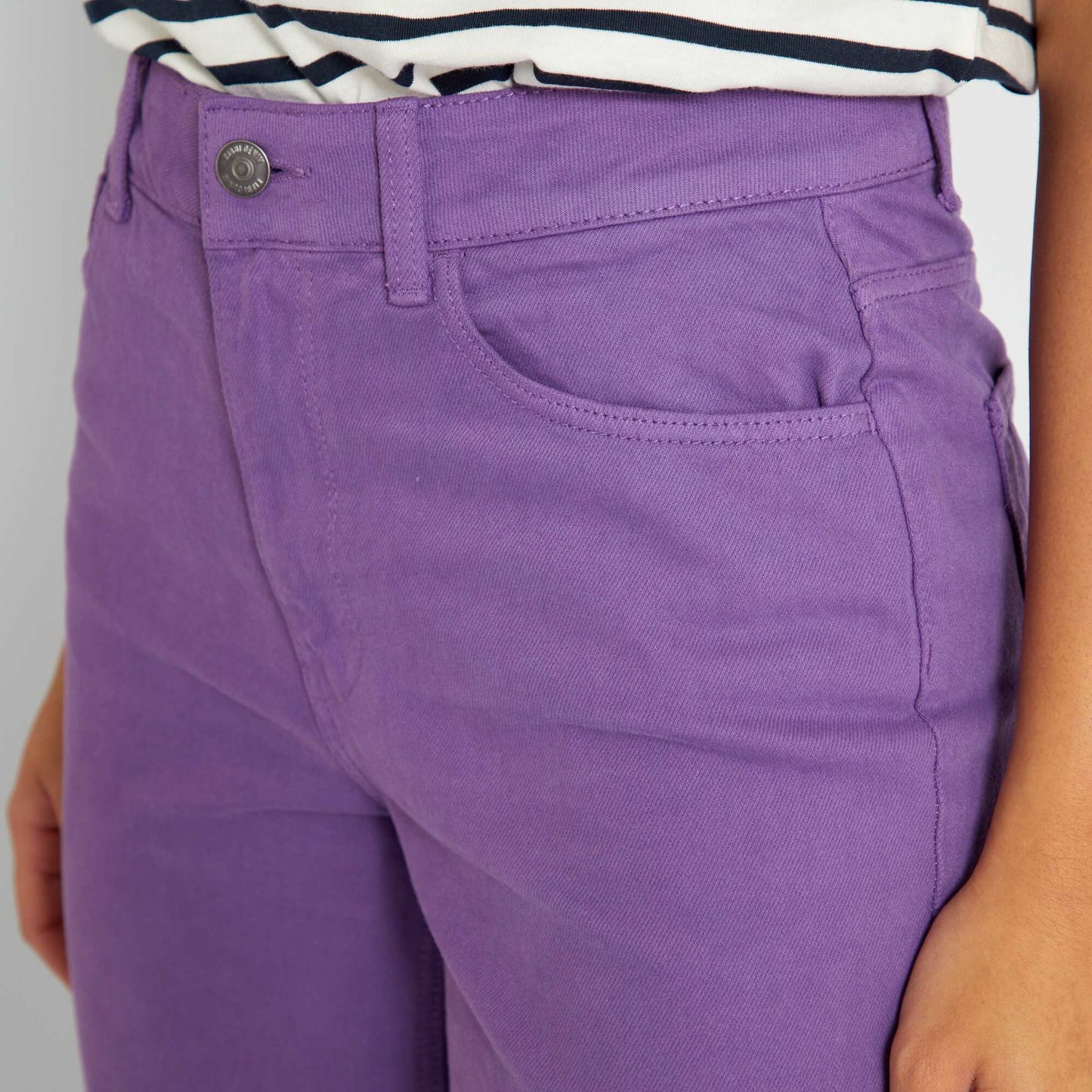 Pantalon wide leg Violet