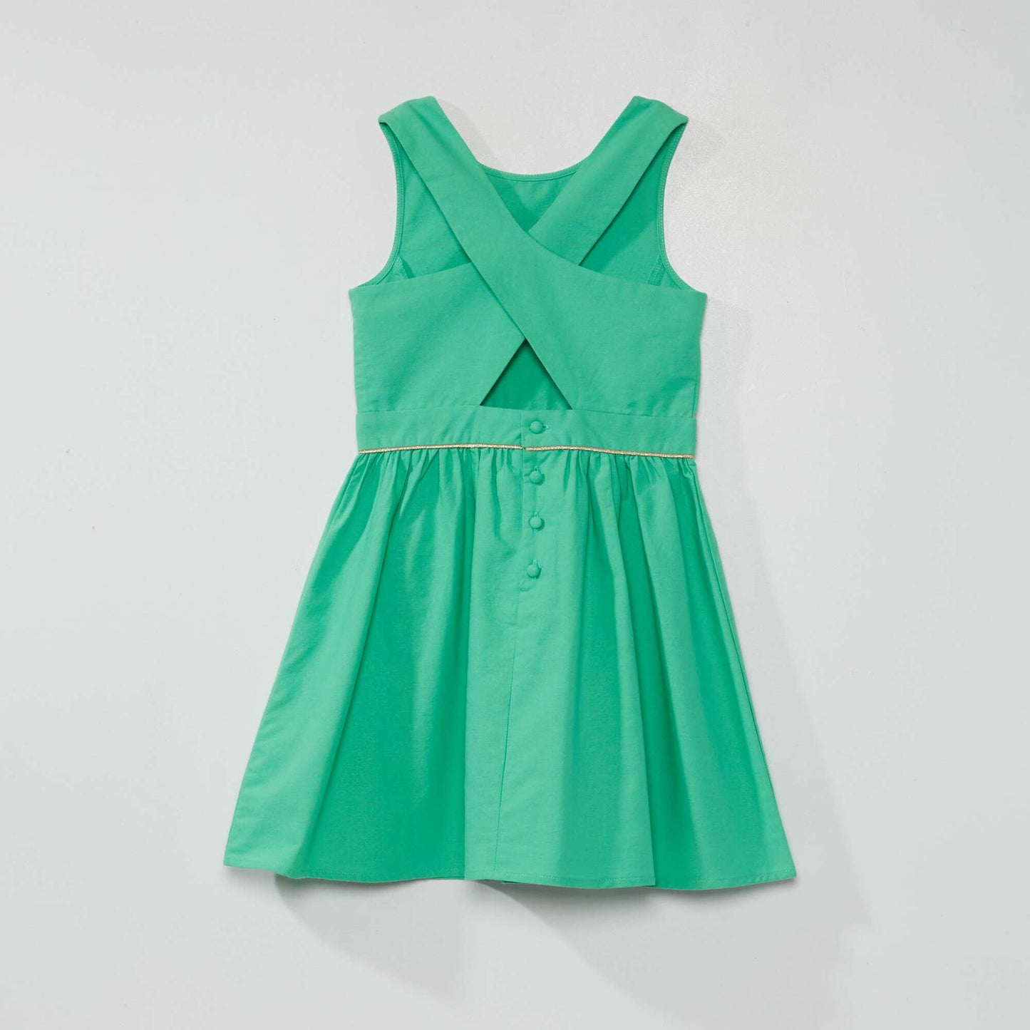 Robe à bretelles Vert