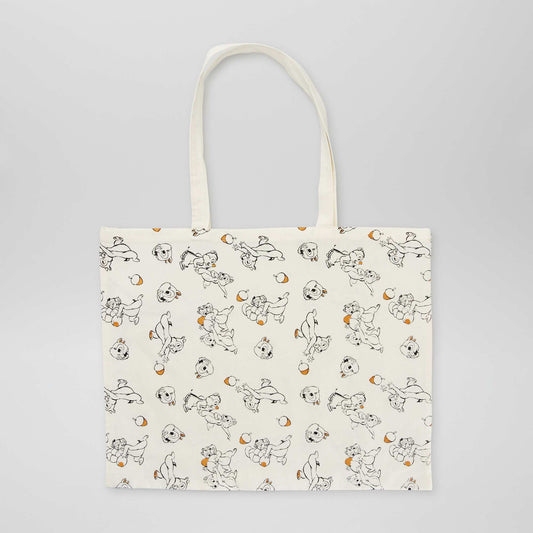 Tote-bag imprimé 'Disney' Beige