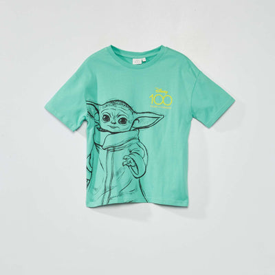 Tee-shirt 'The Mandalorian' Vert