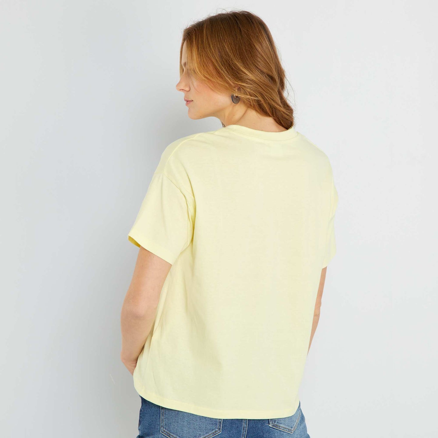 T-shirt en coton 'Disney' Jaune