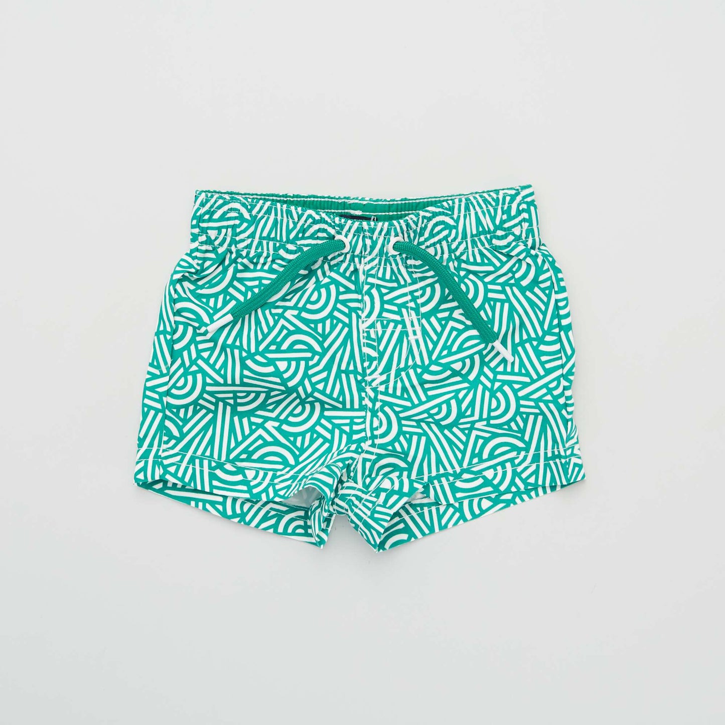 Short de bain Vert